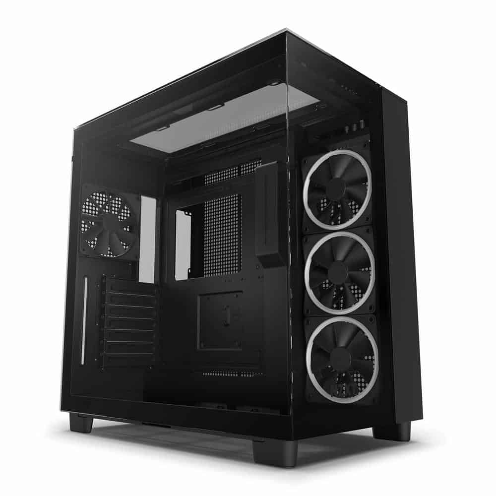 NZXT H9 Elite Black Mid Tower Tempered Glass PC Gaming Case